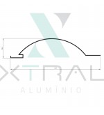 XTL-251 - (PC027) - PESO LINEAR: 0,638kg/m XTL-251 - (PC027) - PESO LINEAR: 0,638kg/m