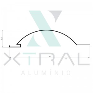 XTL-251 - (PC027) - PESO LINEAR: 0,638kg/m