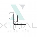 XTL-259 - (CASE 02) - PESO LINEAR: 0,339kg/m