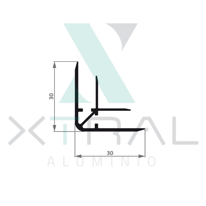 XTL-259 - (CASE 02) - PESO LINEAR: 0,339kg/m