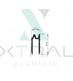 XTL-262 - (CASE 06) - PESO LINEAR: 0,229kg/m