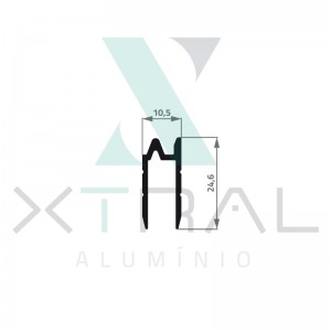 XTL-262 - (CASE 06) - PESO LINEAR: 0,229kg/m