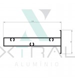 XTL-269 - (28.547/ C 11) - PESO LINEAR: 1,318kg/m