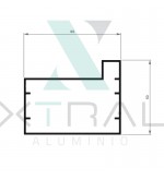 XTL-272 - (6550) - PESO LINEAR: 0,845kg/m
