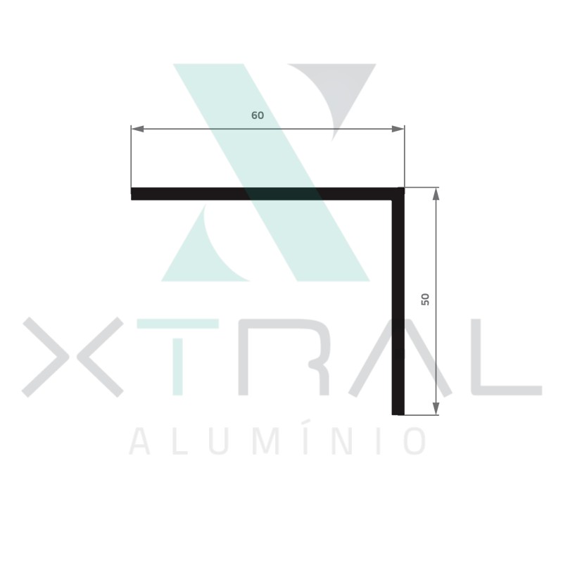XTL-273 - (FV-VERT-02) - PESO LINEAR: 0,53kg/m