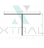 XTL-274 - (FV-VERT-01) - PESO LINEAR: 0,805kg/m