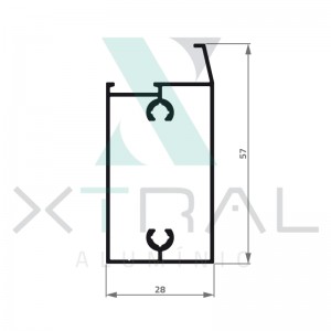 XTL-291 - (XTL-028) - PESO LINEAR: 0,564kg/m