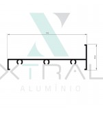 XTL-295 - (FIXAR-01) - PESO LINEAR: 0,979kg/m