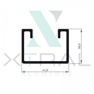 XTL-298 - (XTL-050) - PESO LINEAR: 0,698kg/m