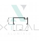 XTL-301 - (28T-601) - PESO LINEAR: 0,164kg/m