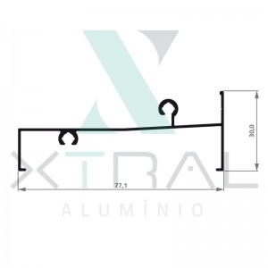 XTL-302 - (28t-061) - PESO LINEAR: 0,464kg/m