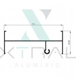 XTL-303 - (28T-067) - PESO LINEAR: 0,474kg/m