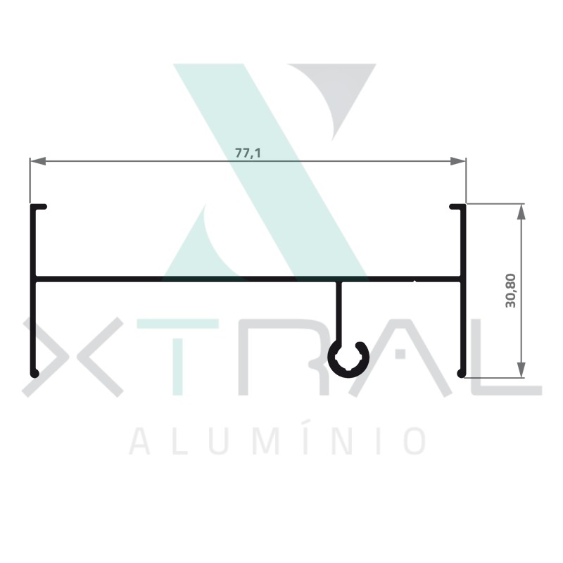 XTL-303 - (28T-067) - PESO LINEAR: 0,474kg/m