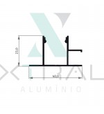 XTL-306 - (XTL-051) - PESO LINEAR: 0,354kg/m