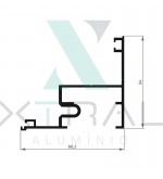 XTL-310 - (XA-294) - PESO LINEAR: 0,779kg/m