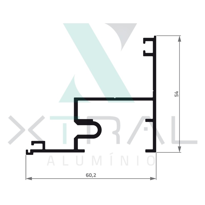 XTL-310 - (XA-294) - PESO LINEAR: 0,779kg/m