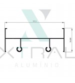 XTL-315 - (28T-060) - PESO LINEAR: 0,566kg/m