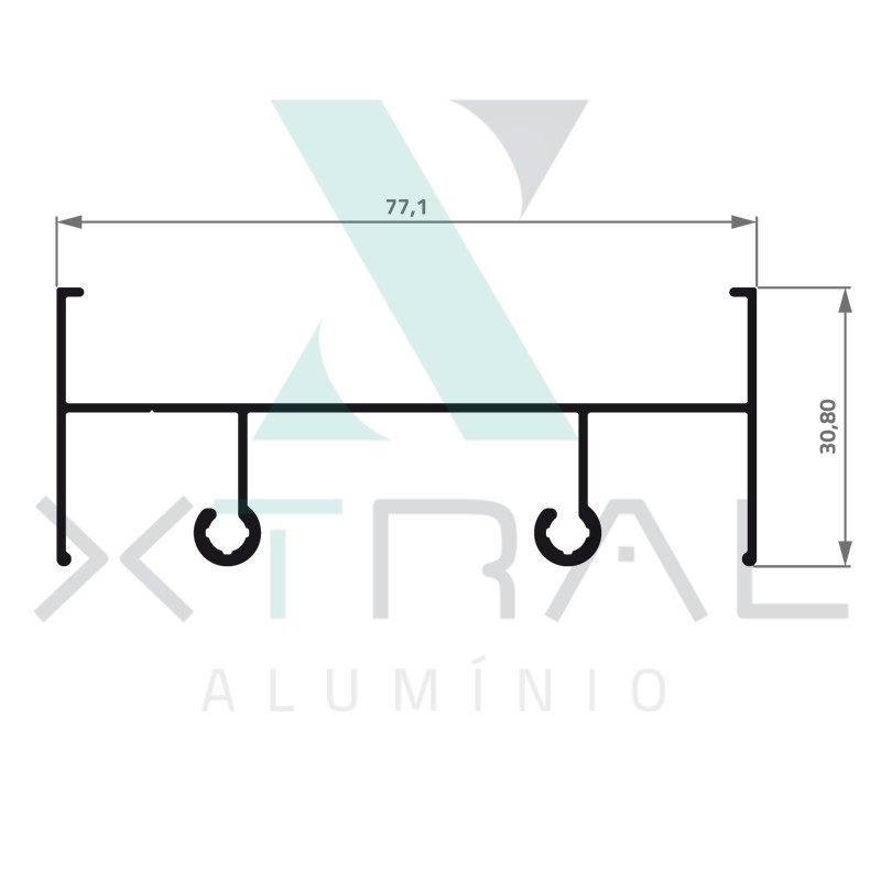 XTL-315 - (28T-060) - PESO LINEAR: 0,566kg/m
