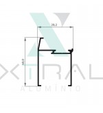 XTL-317 - (28T-066) - PESO LINEAR: 0,311kg/m