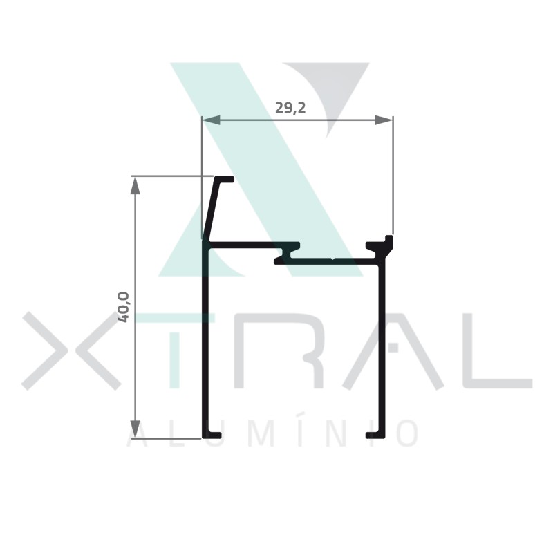 XTL-317 - (28T-066) - PESO LINEAR: 0,311kg/m
