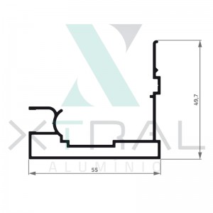 XTL-320 - (STL-833) - PESO LINEAR: 0,646kg/m