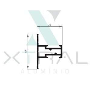 XTL-327 - (B-2) - PESO LINEAR: 0,361kg/m