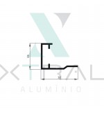 XTL-328 - (A-101) - PESO LINEAR: 0,265kg/m XTL-328 - (A-101) - PESO LINEAR: 0,265kg/m