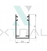 XTL-329 - (XTL-063) - PESO LINEAR: 0,337kg/m
