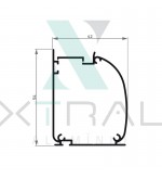 XTL-332 - (XTL-066) - PESO LINEAR: 0,581kg/m