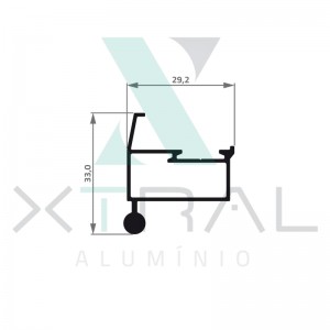 XTL-344 - (28T-076) - PESO LINEAR: 0,374kg/m