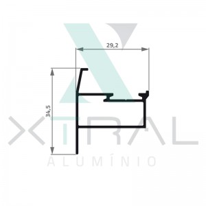 XTL-345 - (28T-075) - PESO LINEAR: 0,313kg/m