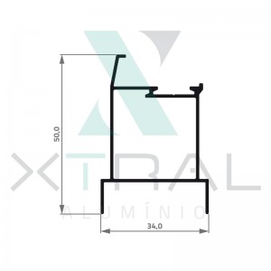 XTL-346 - (28T-072) - PESO LINEAR: 0,441kg/m