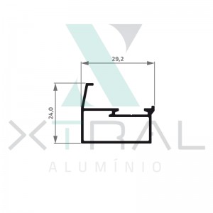 XTL-349 - (28T-599) - PESO LINEAR: 0,285kg/m