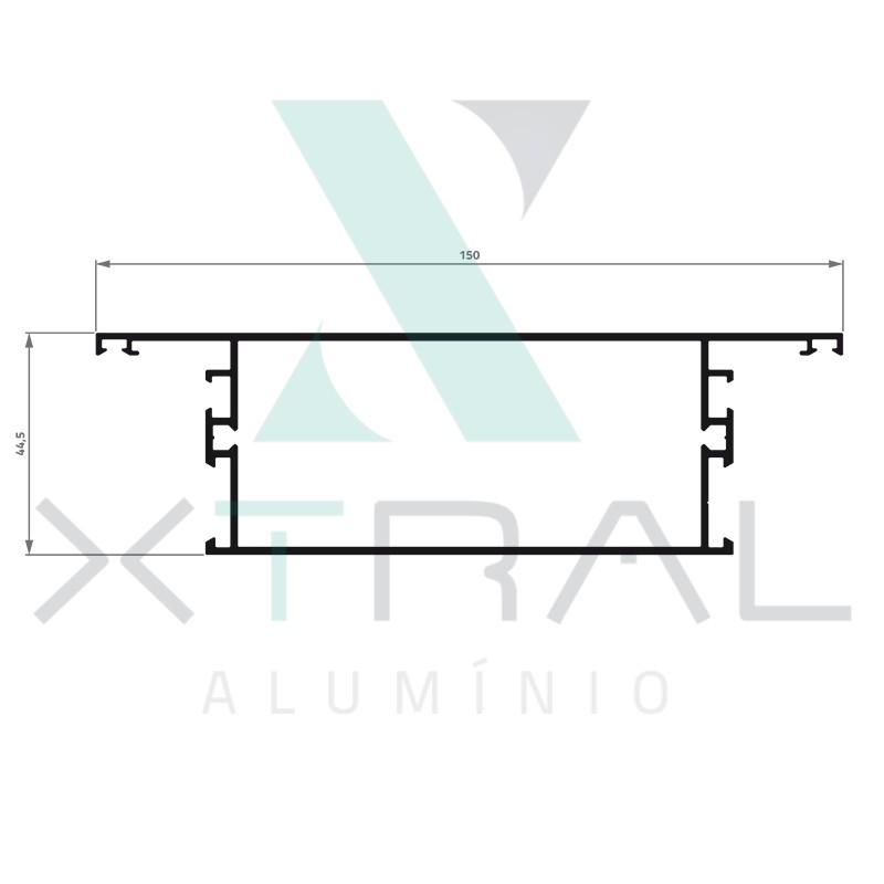 XTL-354 - (45-53-NI-114) - PESO LINEAR: 1,672kg/m