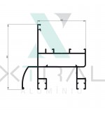 XTL-355 - (82-NI-116) - PESO LINEAR: 1,524kg/m