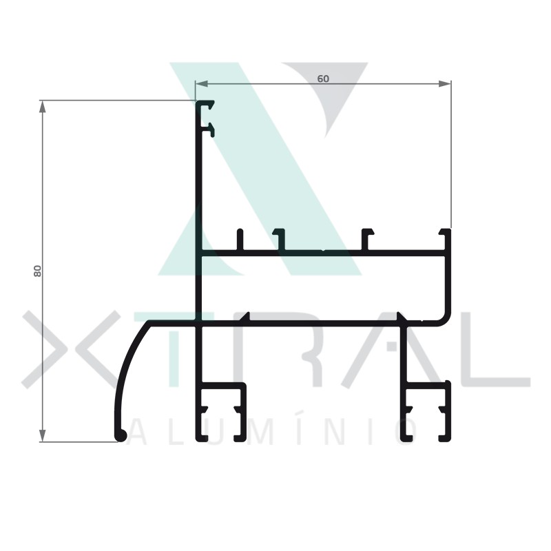 XTL-355 - (82-NI-116) - PESO LINEAR: 1,524kg/m