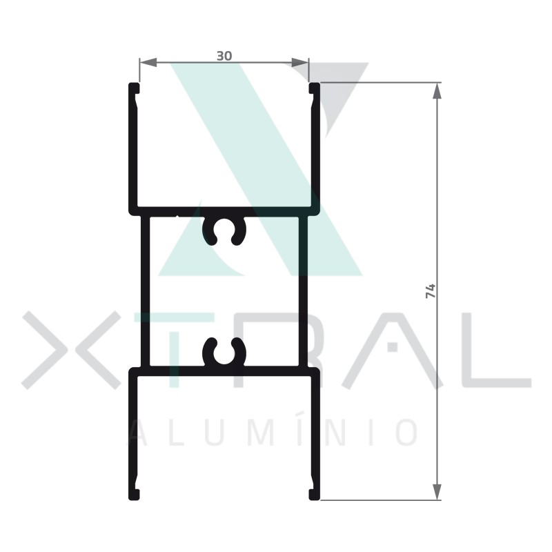 XTL-356 - (82-NI-215) - PESO LINEAR: 1,053kg/m XTL-356 - (82-NI-215) - PESO LINEAR: 1,053kg/m