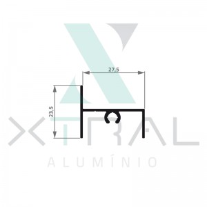 XTL-361 - (XTL-053) - PESO LINEAR: 0,237kg/m