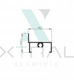 XTL-362 - (28T-602) - PESO LINEAR: 0,238kg/m