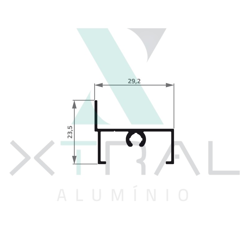 XTL-362 - (28T-602) - PESO LINEAR: 0,238kg/m