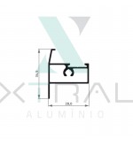 XTL-371 - (28T-074) - PESO LINEAR: 0,358kg/m