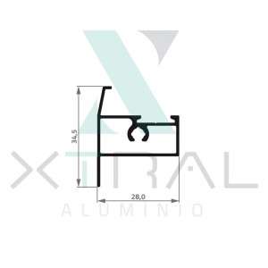 XTL-371 - (28T-074) - PESO LINEAR: 0,358kg/m