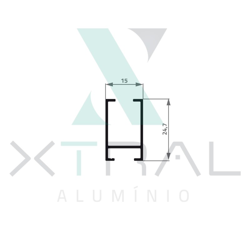 XTL-377 - (2415) - PESO LINEAR: 0,199kg/m