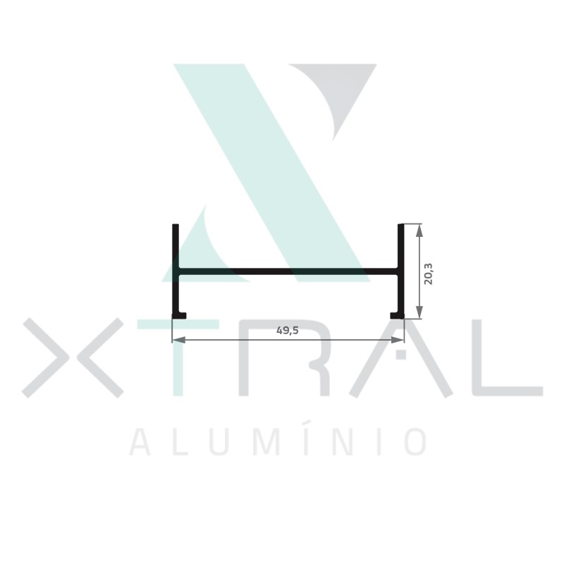 XTL-378 - (4920) - PESO LINEAR: 0,296kg/m