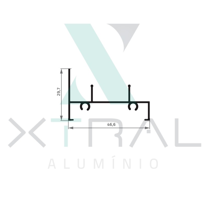 XTL-380 - (4629) - PESO LINEAR: 0,323kg/m