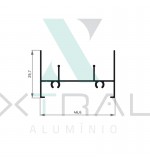 XTL-381 - (2946) - PESO LINEAR: 0,369kg/m