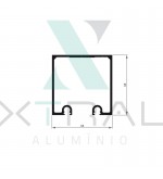 XTL-384 - (CR-287/EX-68) - PESO LINEAR: 0,9kg/m XTL-384 - (CR-287/EX-68) - PESO LINEAR: 0,9kg/m