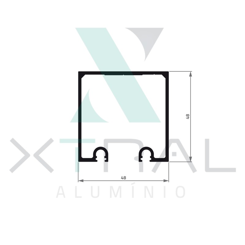 XTL-384 - (CR-287/EX-68) - PESO LINEAR: 0,9kg/m XTL-384 - (CR-287/EX-68) - PESO LINEAR: 0,9kg/m