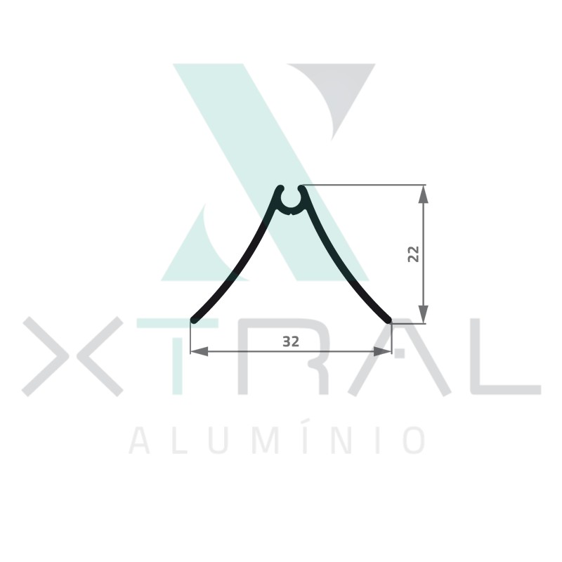 XTL-394 - (1060) - PESO LINEAR: 0,187kg/m