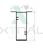 XTL-402 - (XS-009) - PESO LINEAR: 0,896kg/m